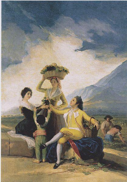 Francisco de Goya The grape harvest oil painting picture